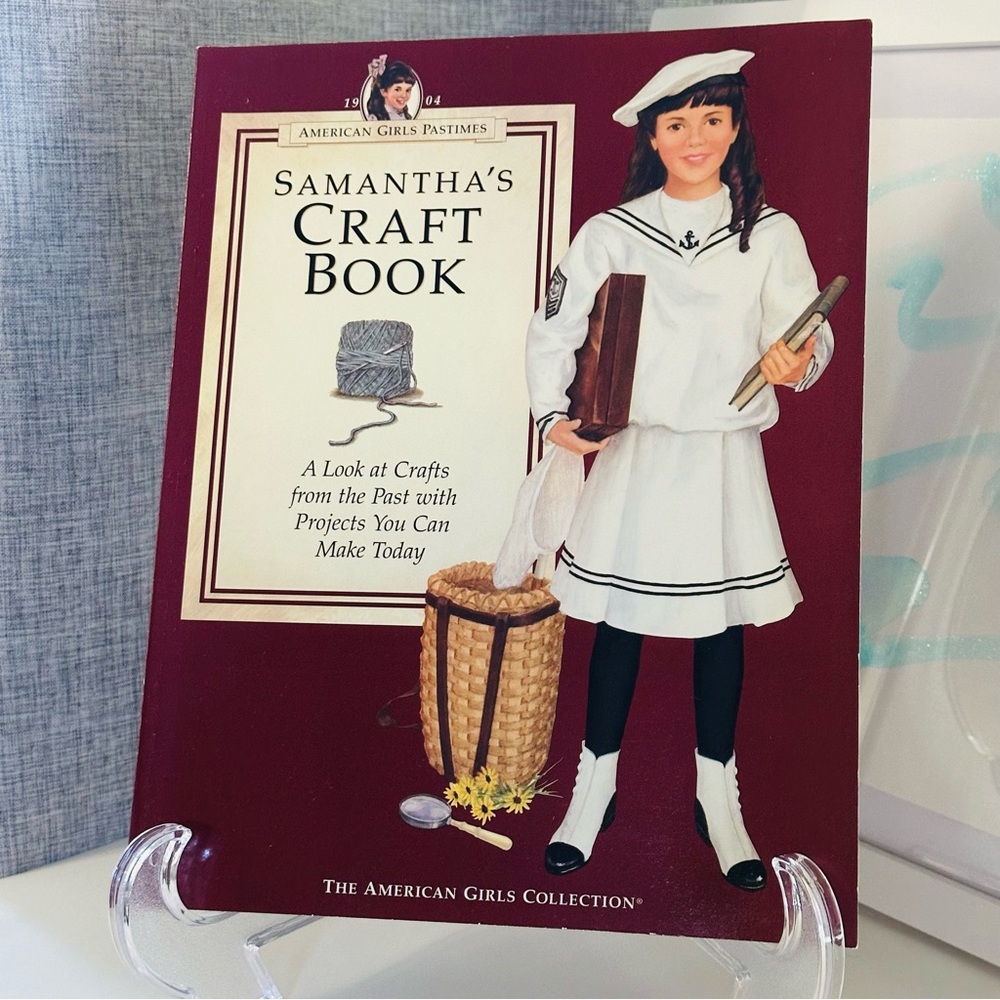 American Girl Pastimes Samantha’s Craft Book Paperback Book